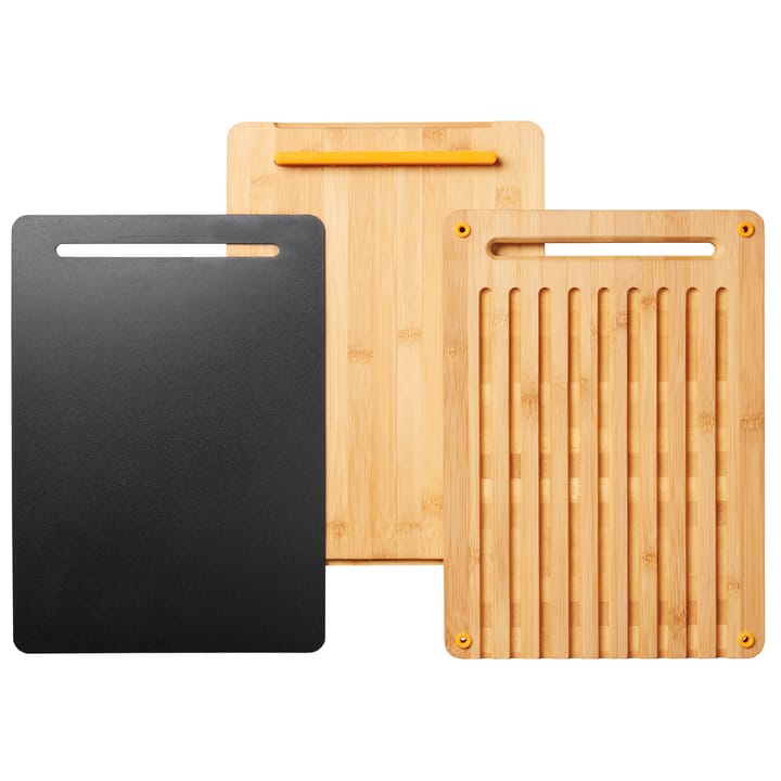 Tábua de cortar Functional Form 3 un. - bambú-plástico - Fiskars