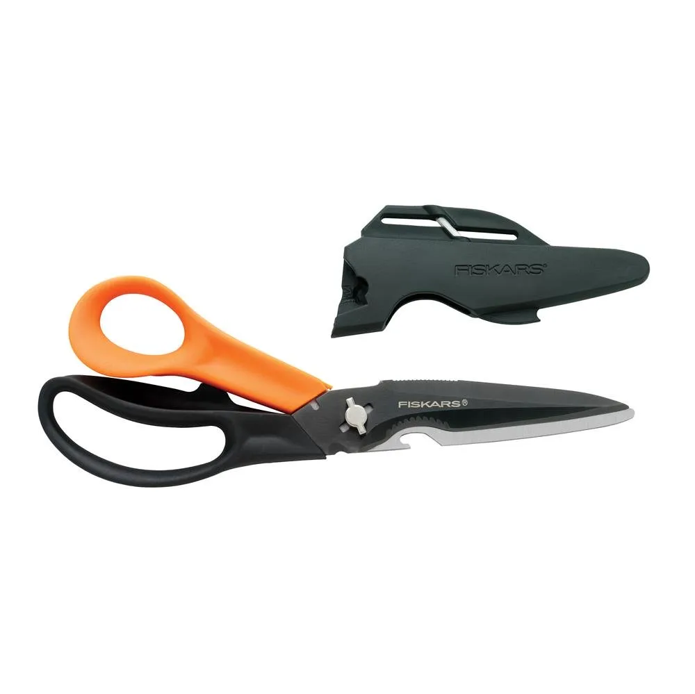 Tesoura multiusos Cuts, laranja Fiskars