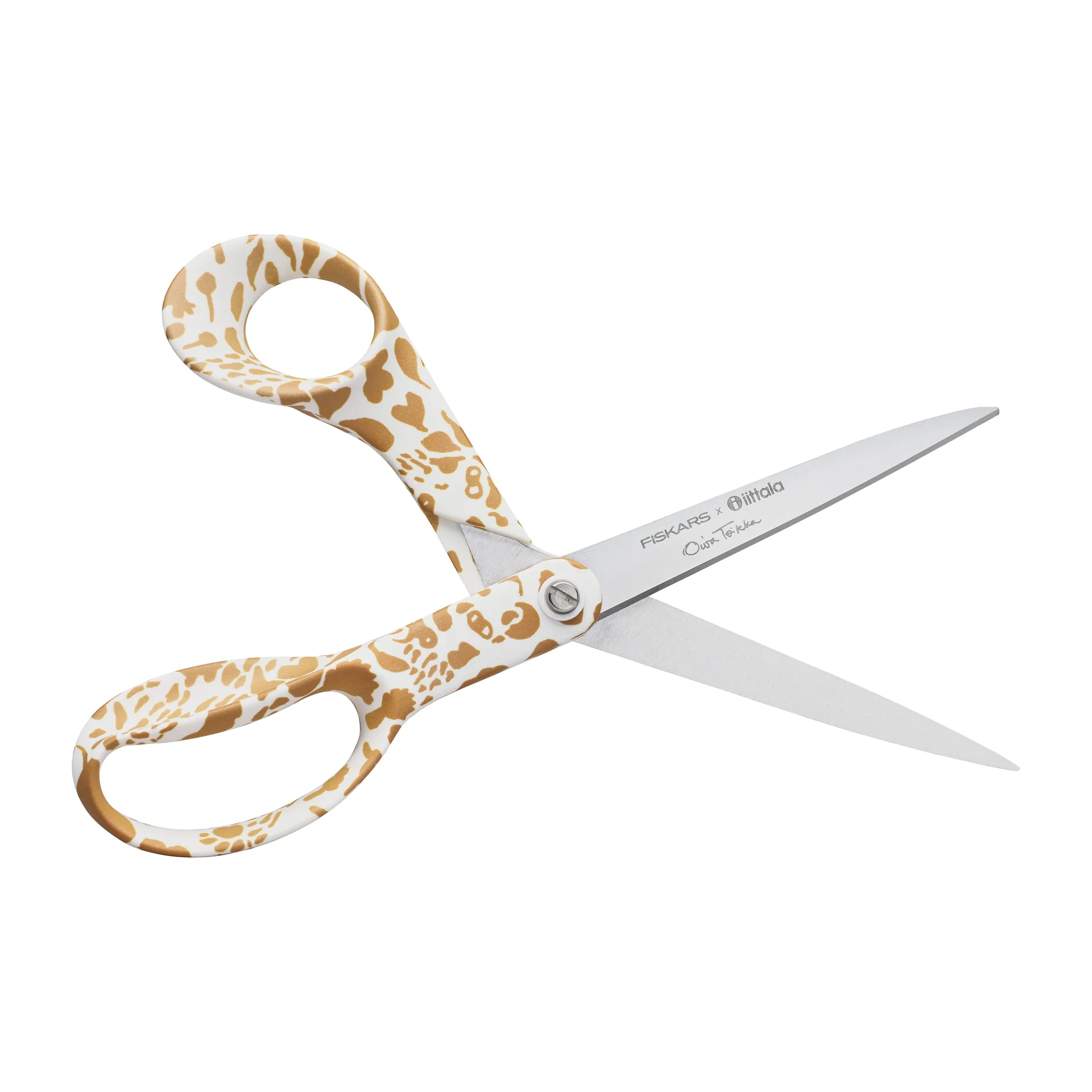 Tesoura universal Fiskars x Iittala 21 cm, Cheetah brown Fiskars