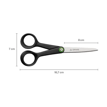 Tesoura universal Functional Form 17 cm - Preto - Fiskars