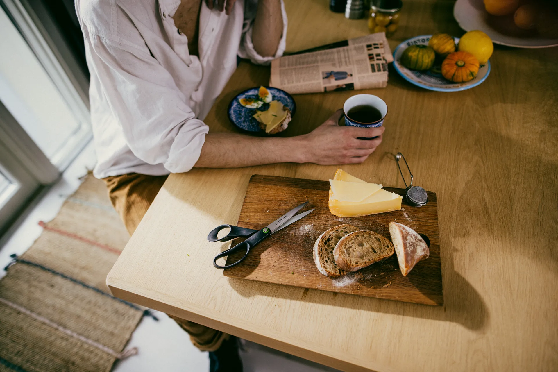 Tesoura universal Functional Form 21 cm, Preto Fiskars