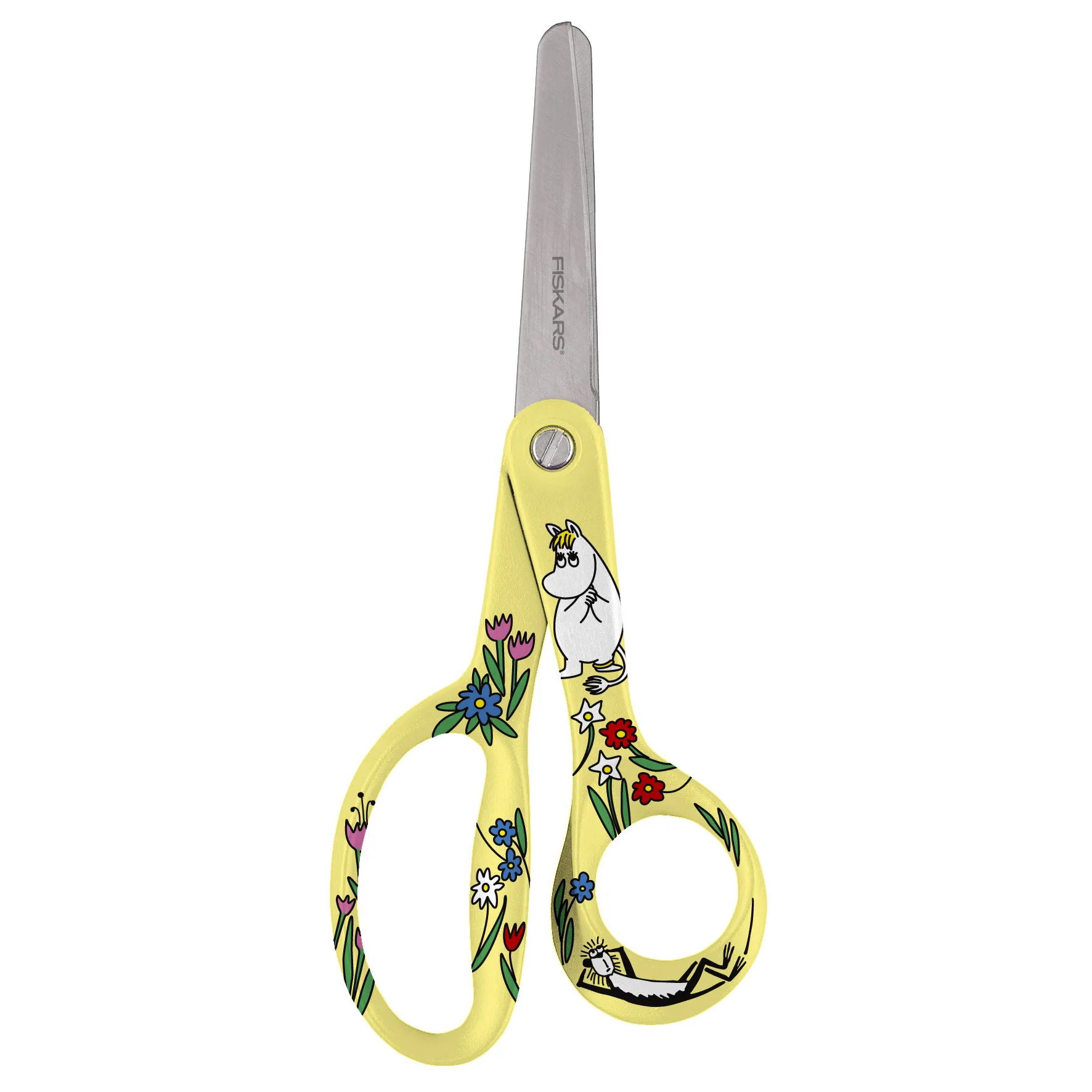 Tesouras de criança Snorkmaiden, amarelo Fiskars