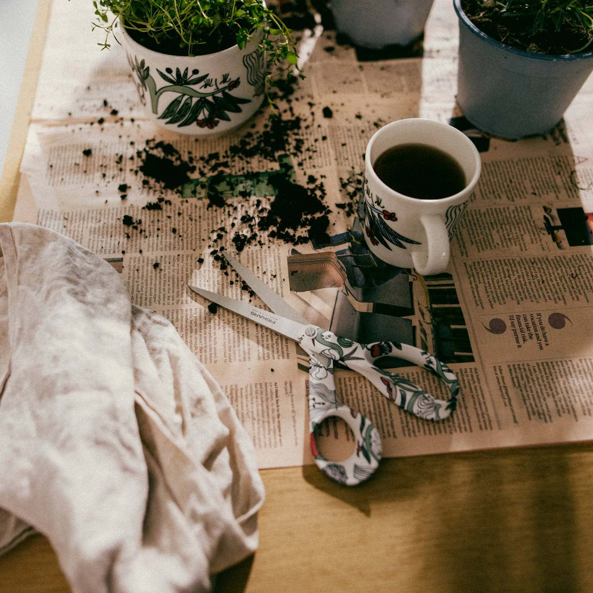 Tesouras universal Puutarhurit 21 cm, Multicolor Fiskars