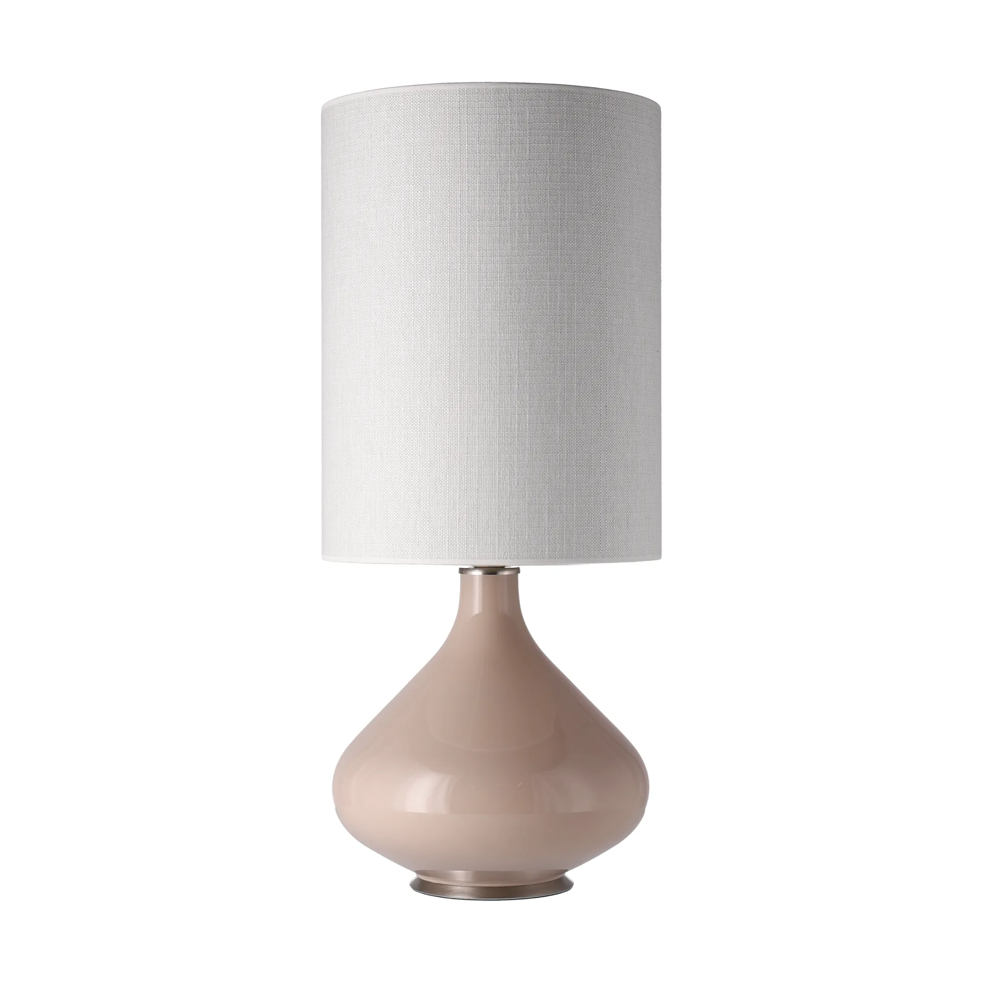 Candeeiro de mesa Flavia, base bege, Babel Beige L Flavia Lamps