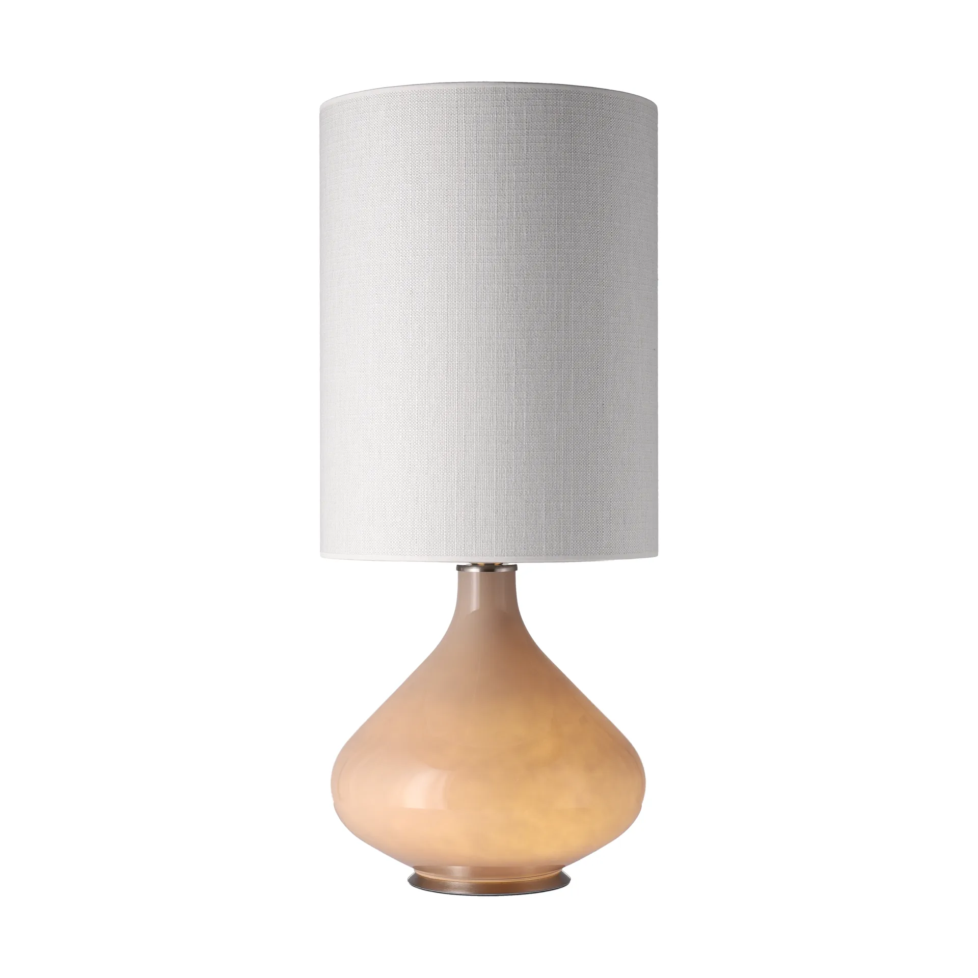 Candeeiro de mesa Flavia, base bege, Babel Beige L Flavia Lamps