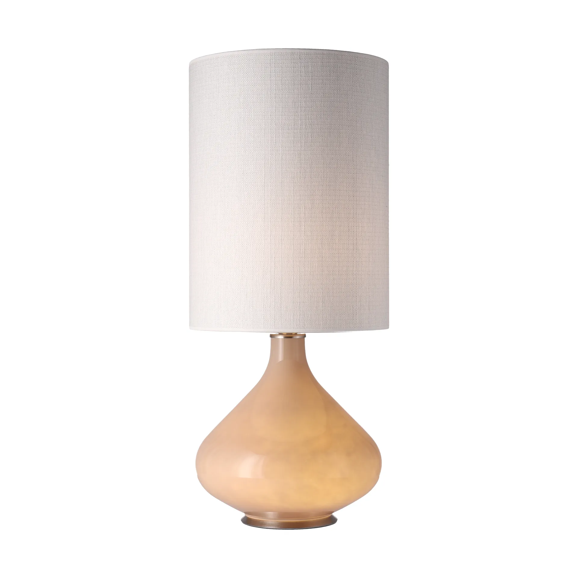 Candeeiro de mesa Flavia, base bege, Babel Beige L Flavia Lamps