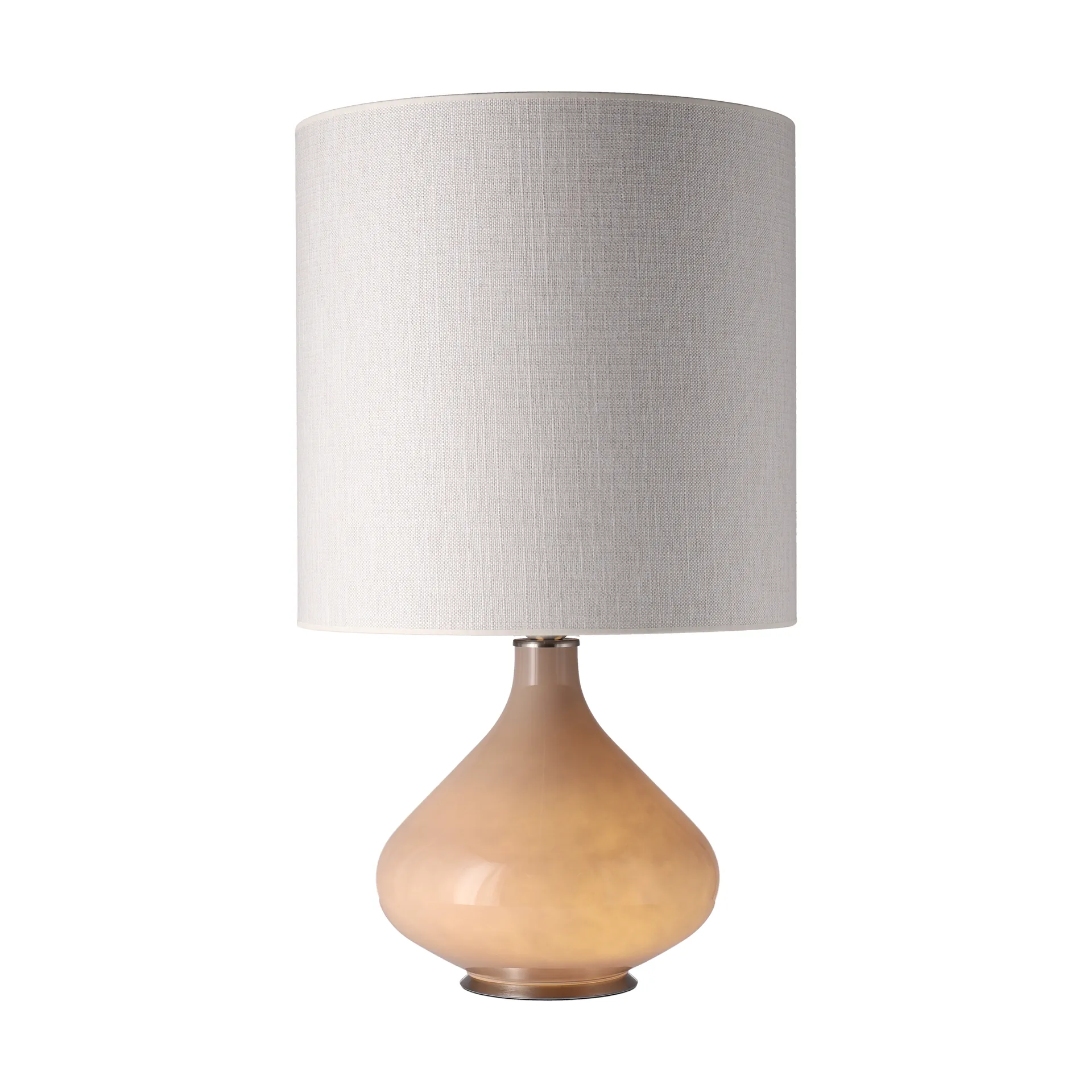 Candeeiro de mesa Flavia, base bege, Babel Beige M Flavia Lamps