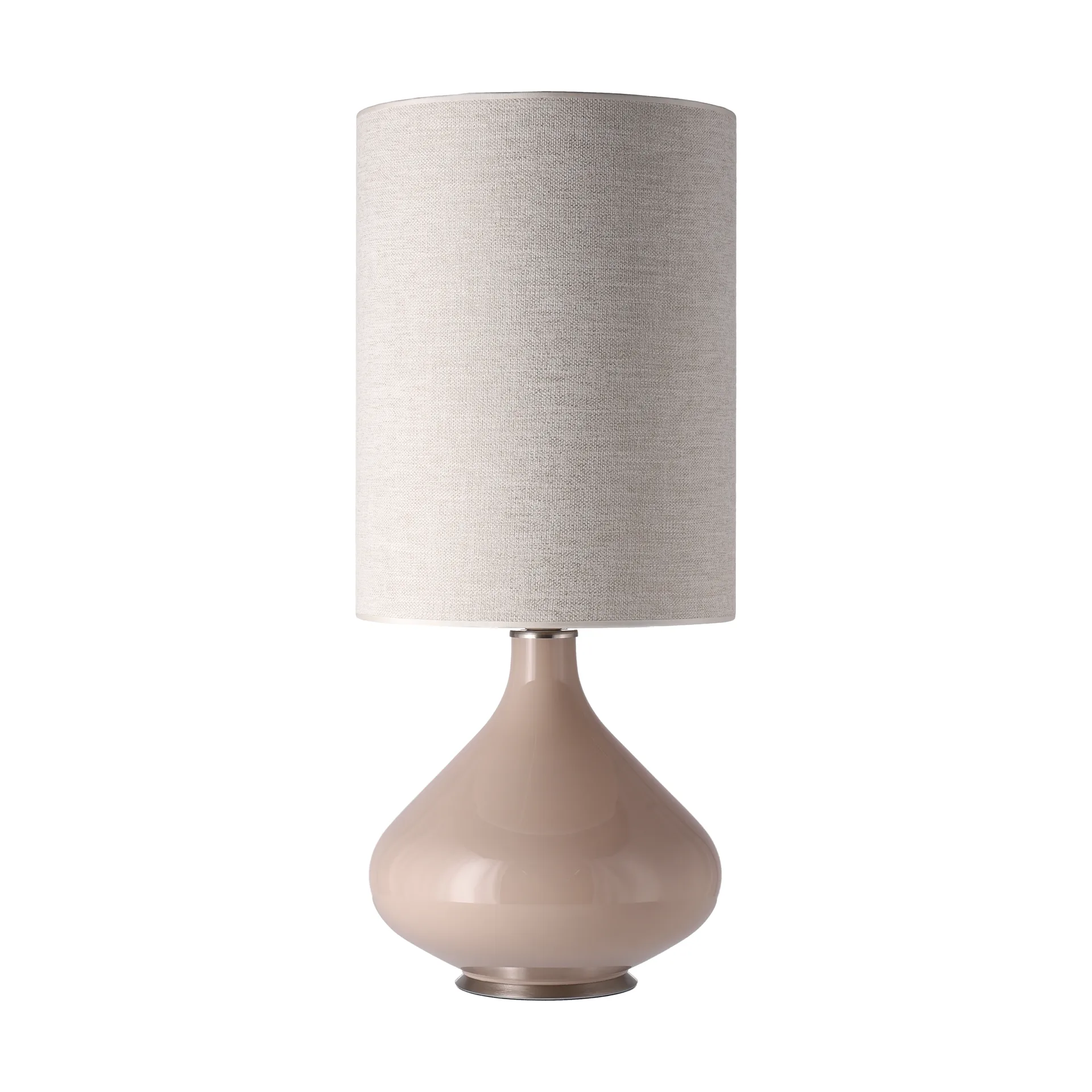 Candeeiro de mesa Flavia, base bege, London Beige L Flavia Lamps