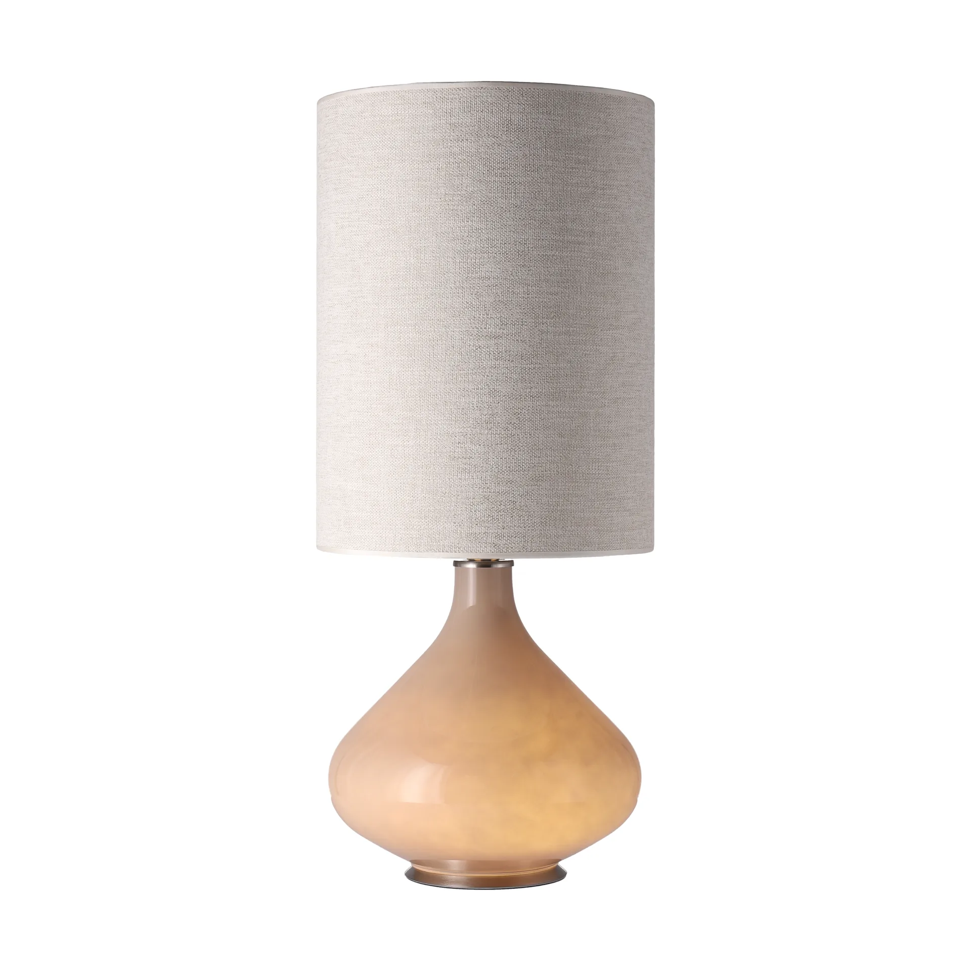 Candeeiro de mesa Flavia, base bege, London Beige L Flavia Lamps