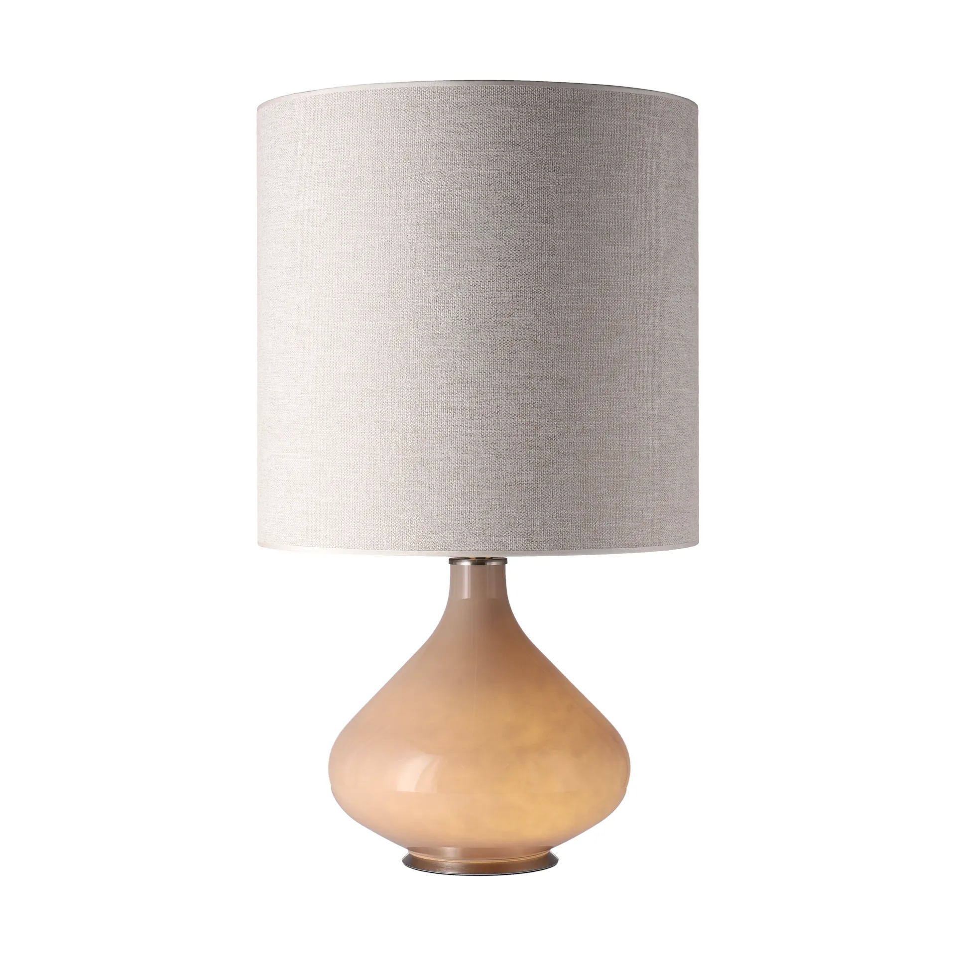 Candeeiro de mesa Flavia, base bege, London Beige M Flavia Lamps