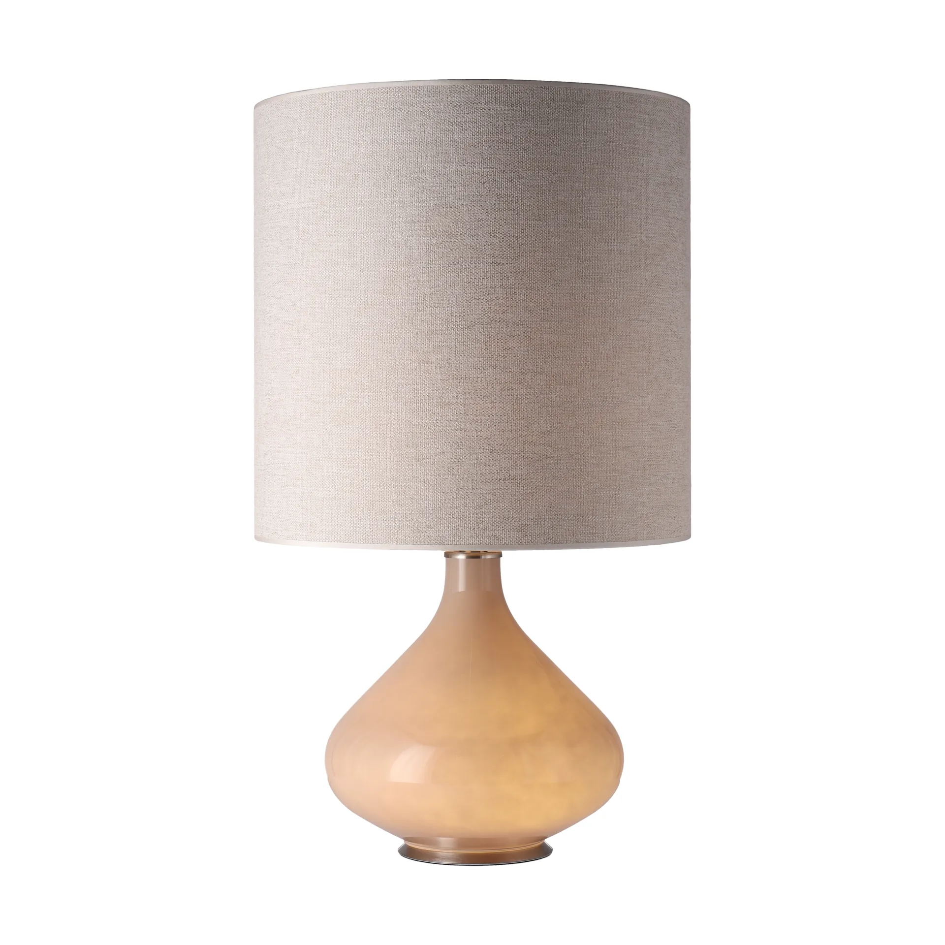 Candeeiro de mesa Flavia, base bege, London Beige M Flavia Lamps