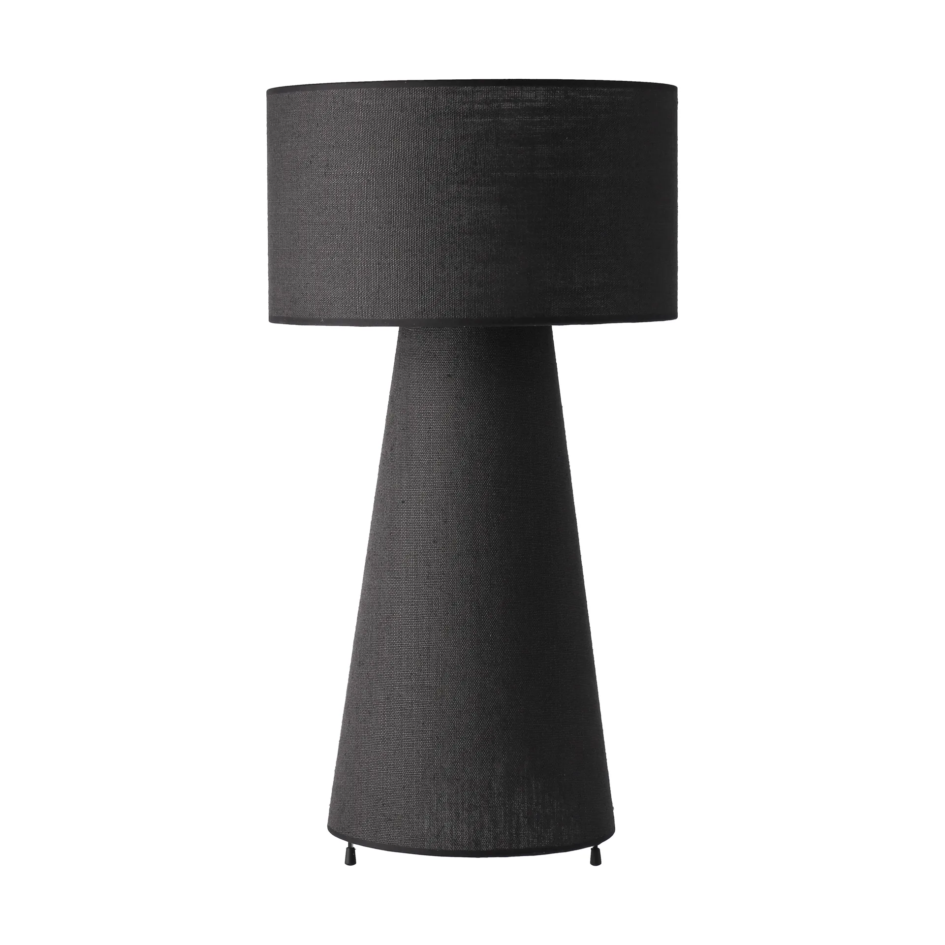 Candeeiro de mesa Sara, Lino Negro Flavia Lamps