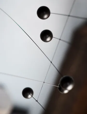 Móbile Futura - black-red - Flensted Mobiles