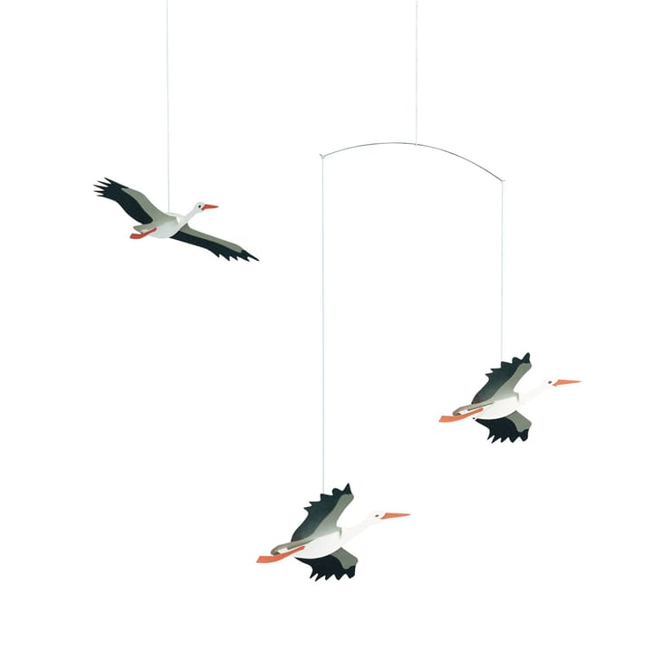 Móbile Lucky storks - multi - Flensted Mobiles
