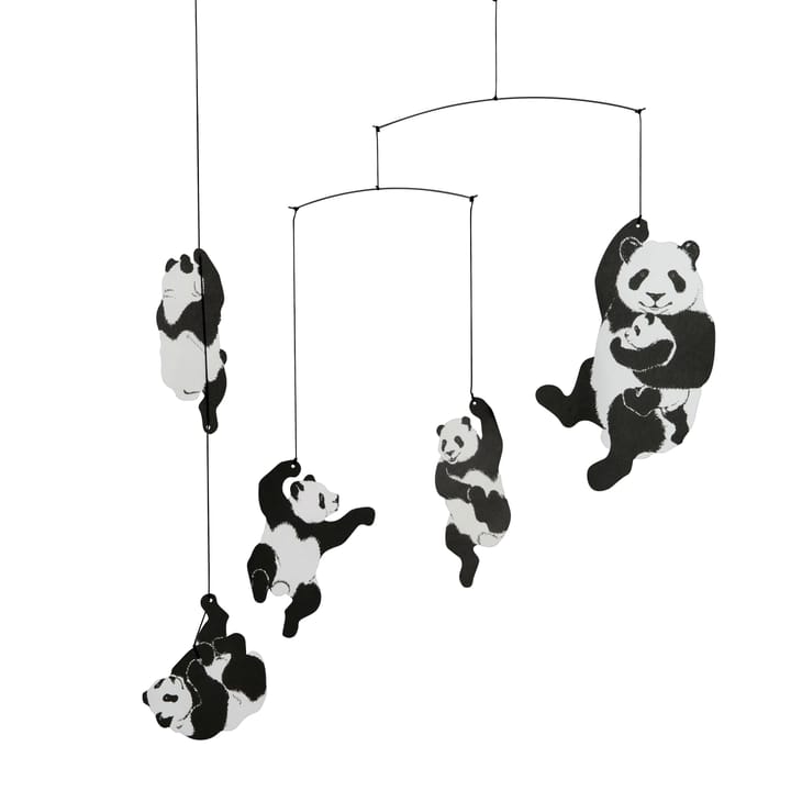 Móbile Panda - preto-branco - Flensted Mobiles
