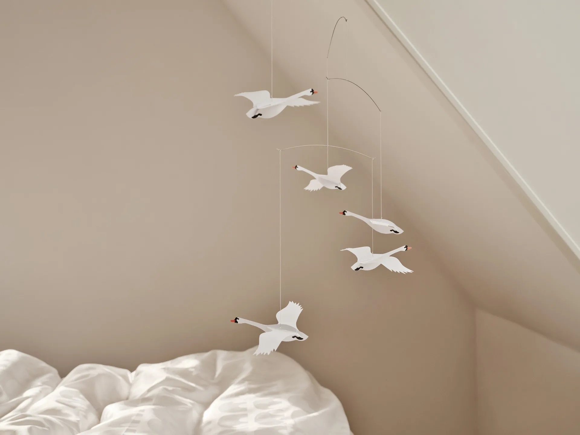 Móbile Scandinavian swan, multi Flensted Mobiles
