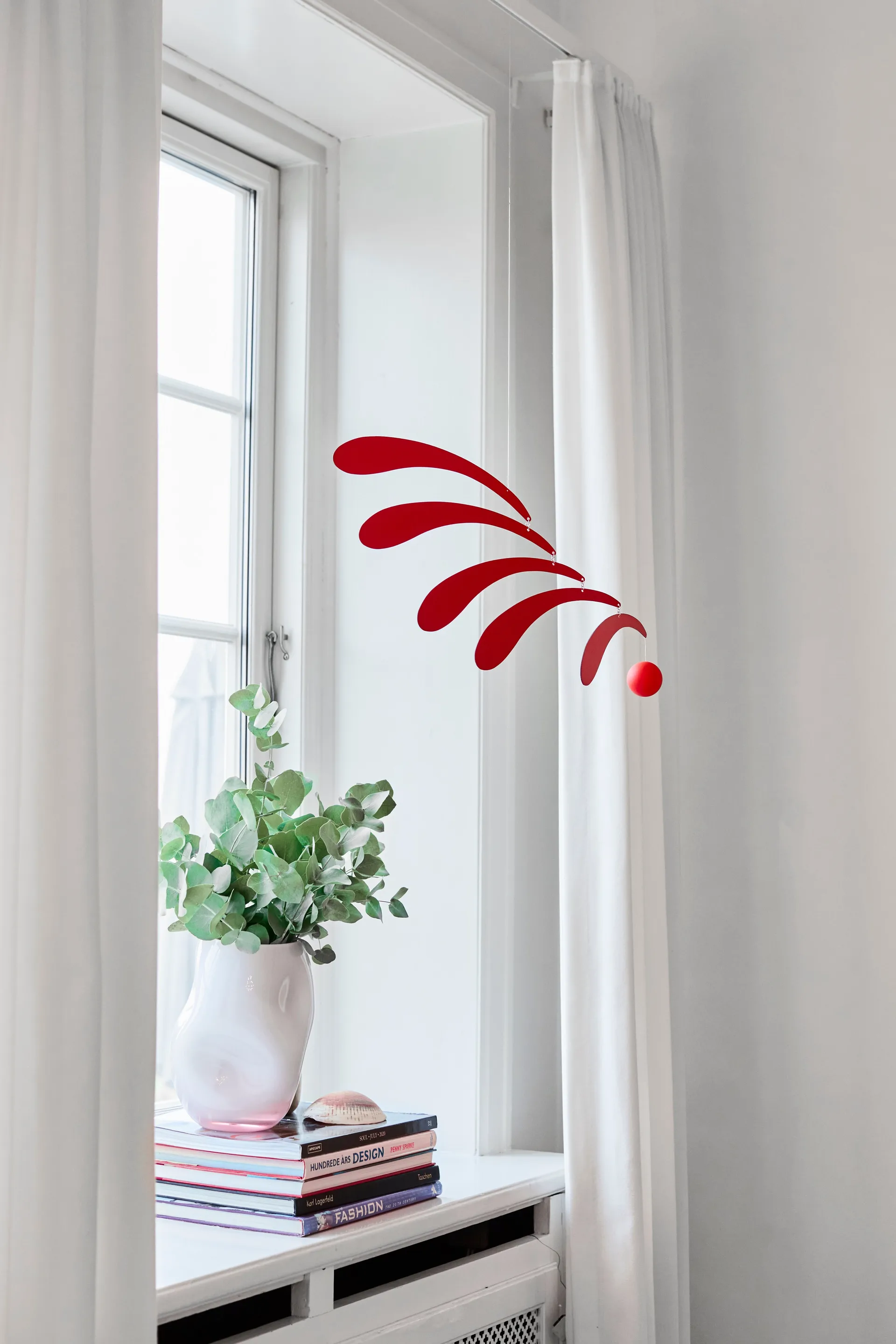 Móbile The Flowing Rythm, vermelho Flensted Mobiles