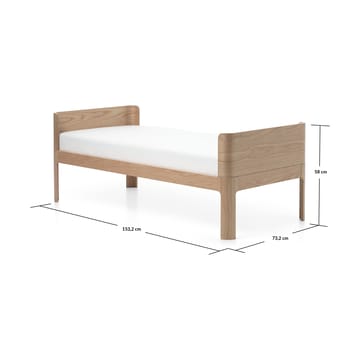 Cama júnior Nova - Carvalho - FLEXA