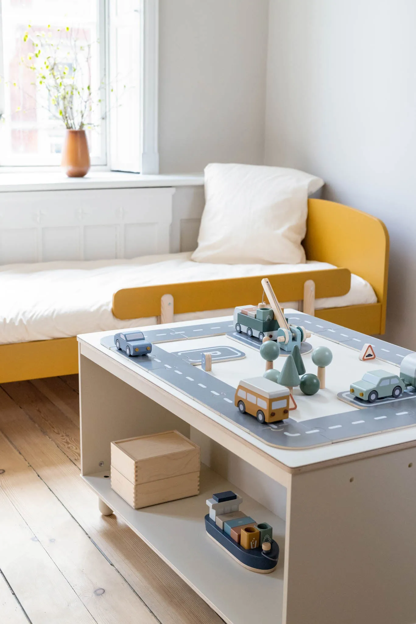 Mesa de brincar Play 70x100 cm, Cinza FLEXA