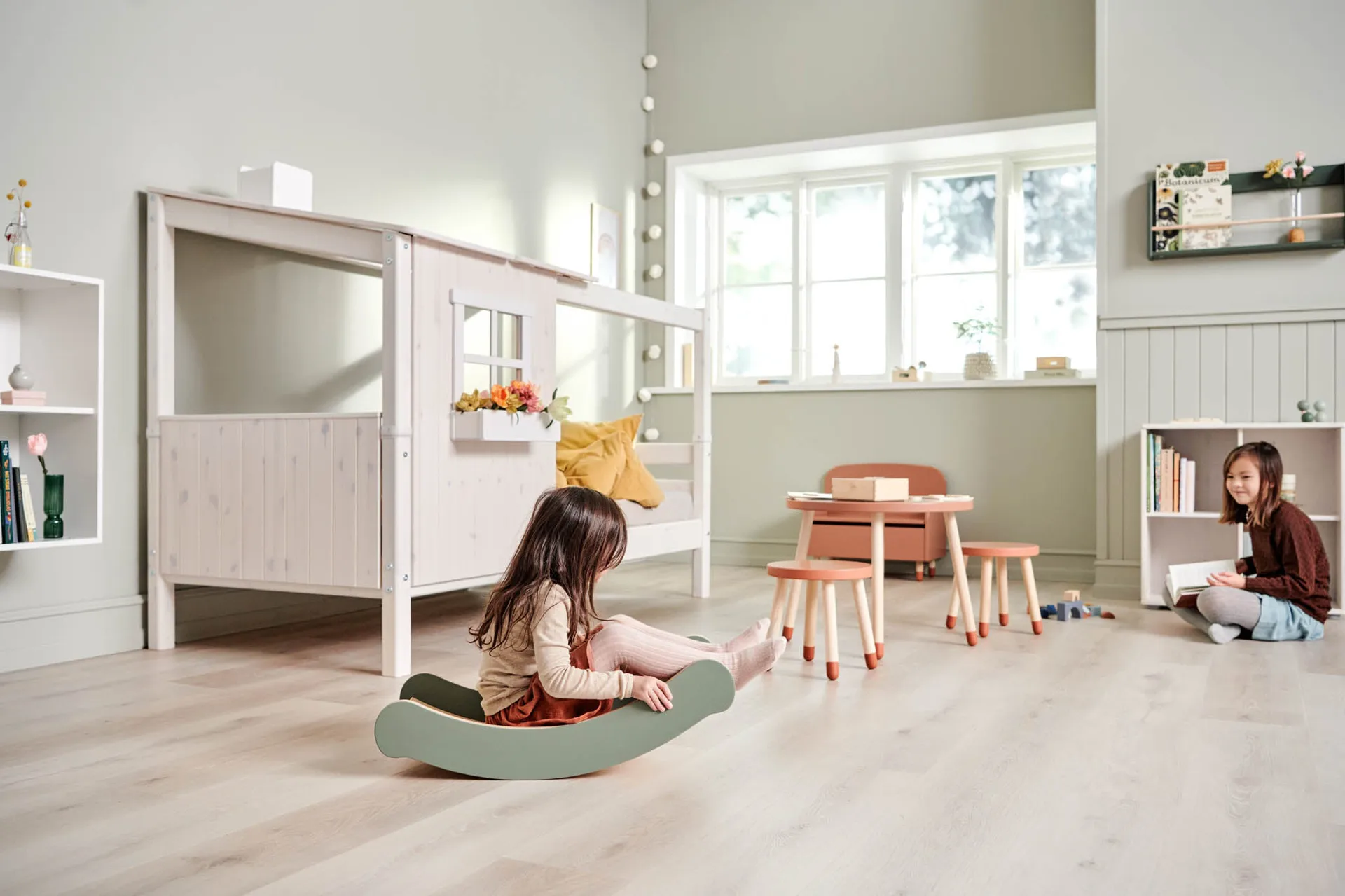 Play prancha de equilíbrio 32x69 cm, Verde FLEXA