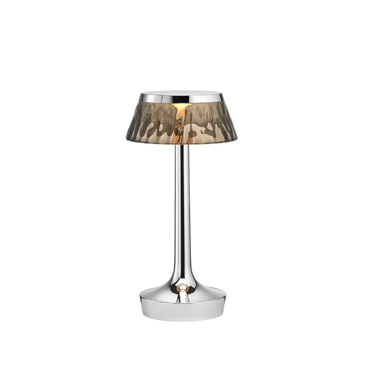 Candeeiro de mesa Bon Jour Unplugged - Chrome-fumée - Flos