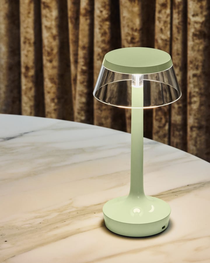 Candeeiro de mesa Bon Jour Unplugged, Fresh mint Flos