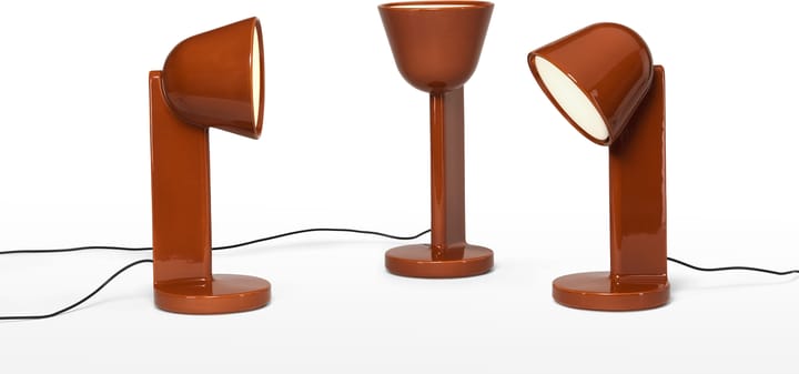 Candeeiro de mesa Céramique Side, Rust red Flos