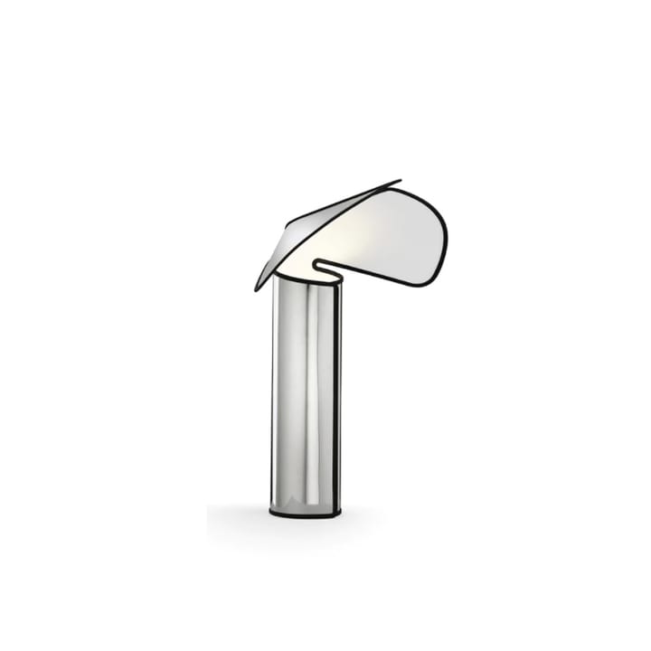 Candeeiro de mesa Chiara T - Alumínio-antracite borda - Flos