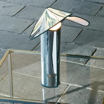 Candeeiro de mesa Chiara T - Alumínio-antracite borda - Flos
