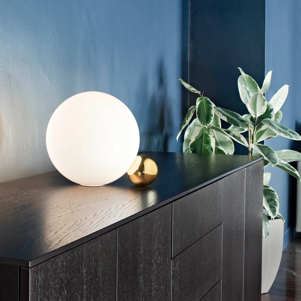 Candeeiro de mesa Copycat, Ouro Flos