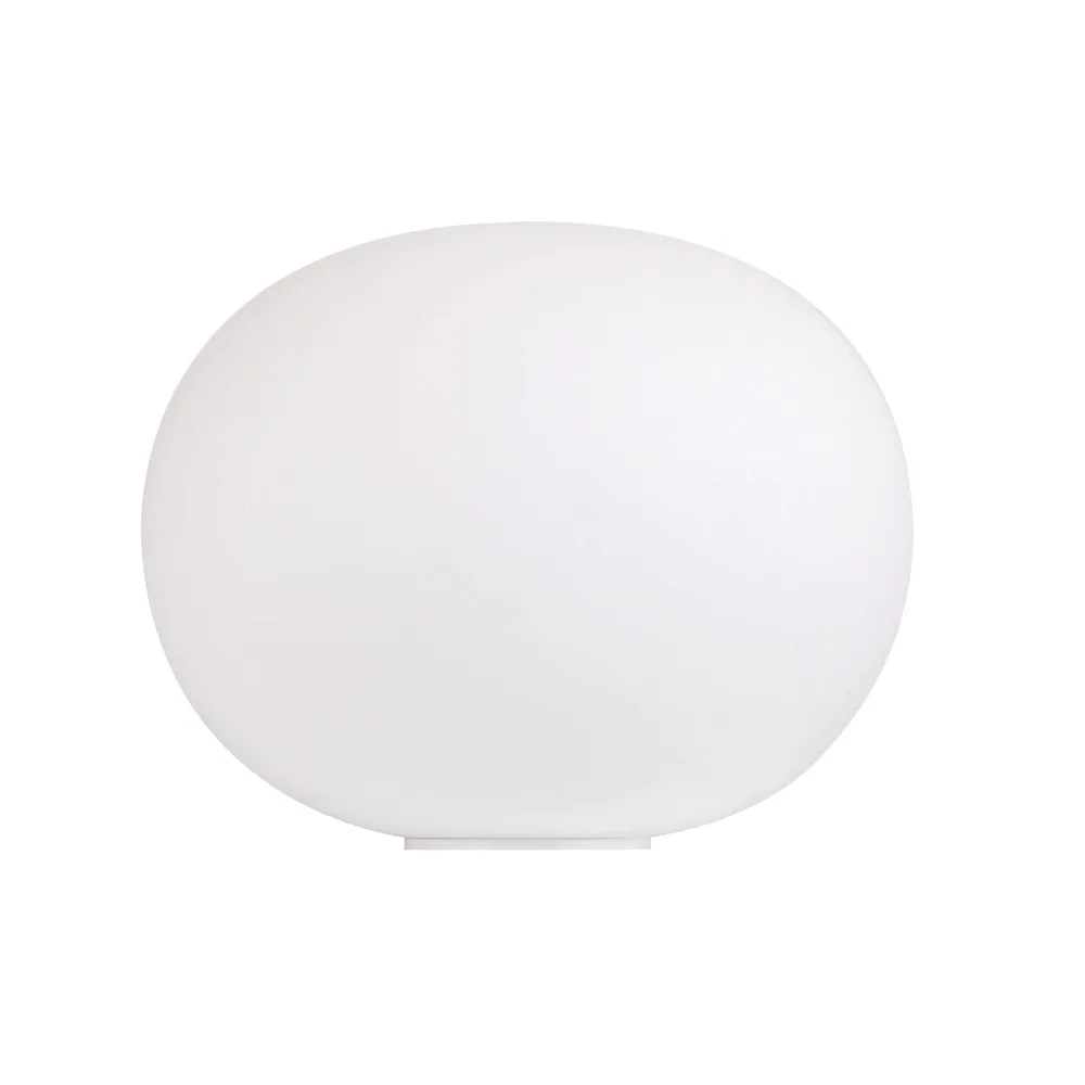 Candeeiro de mesa Glo-ball B2, Vidro opala branco Flos