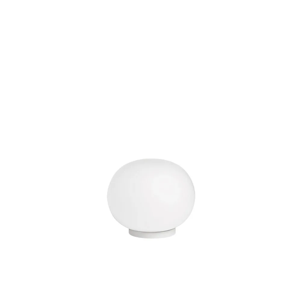 Candeeiro de mesa Glo-Ball Mini T, Vidro opala branco Flos