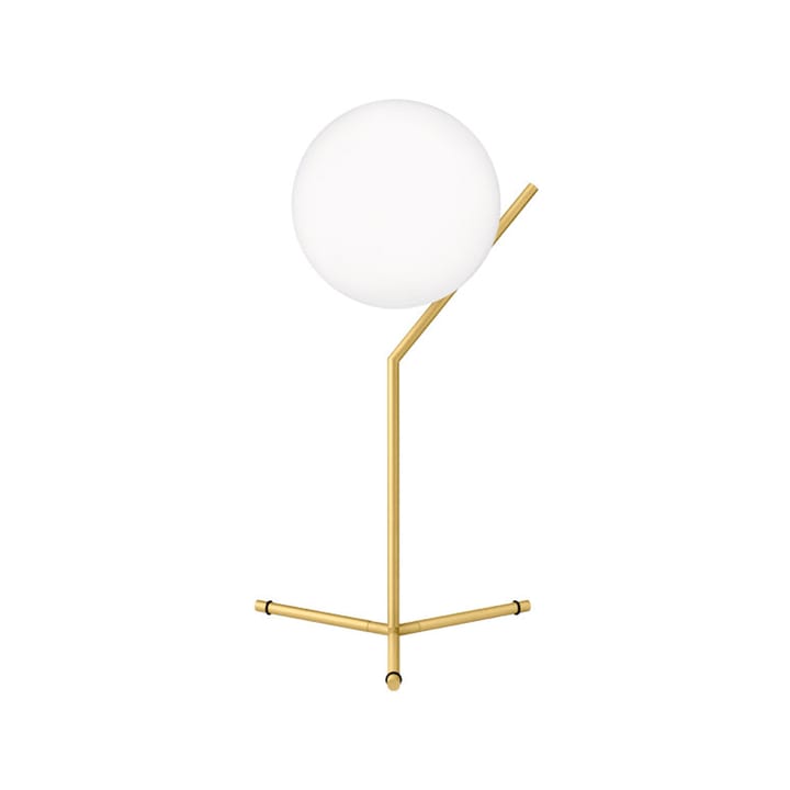 Candeeiro de mesa IC Lights T1 High - Latão escovado-opala - Flos