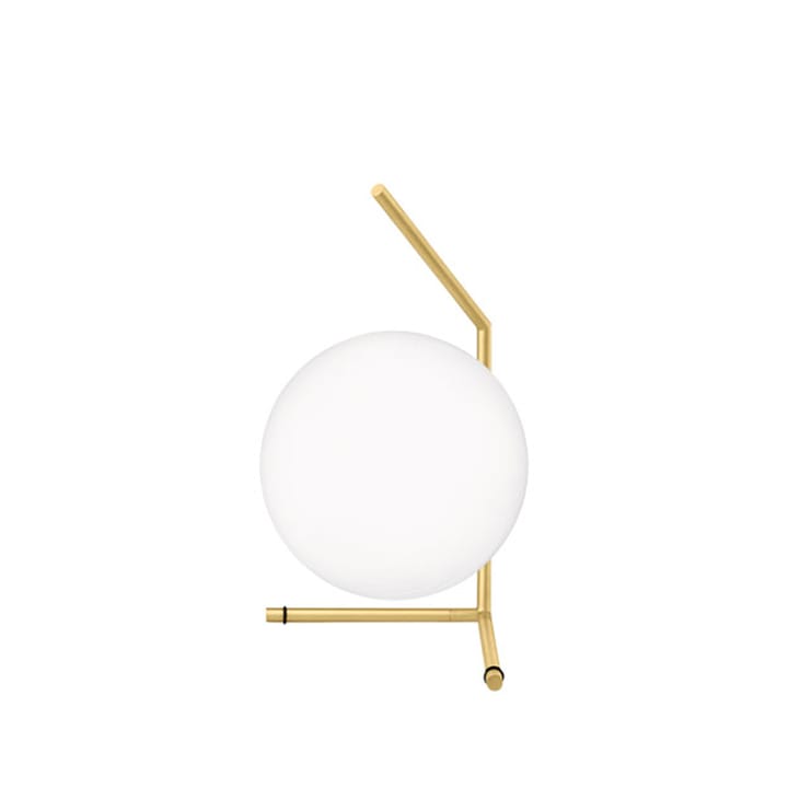 Candeeiro de mesa IC lights T1 low - Latão escovado-opala - Flos