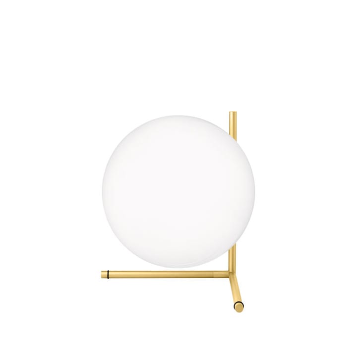 Candeeiro de mesa IC lights T2 - Latão escovado-opala - Flos