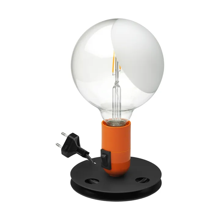 Candeeiro de mesa Lampadina - Laranja - Flos