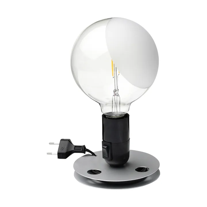Candeeiro de mesa Lampadina - Preto - Flos
