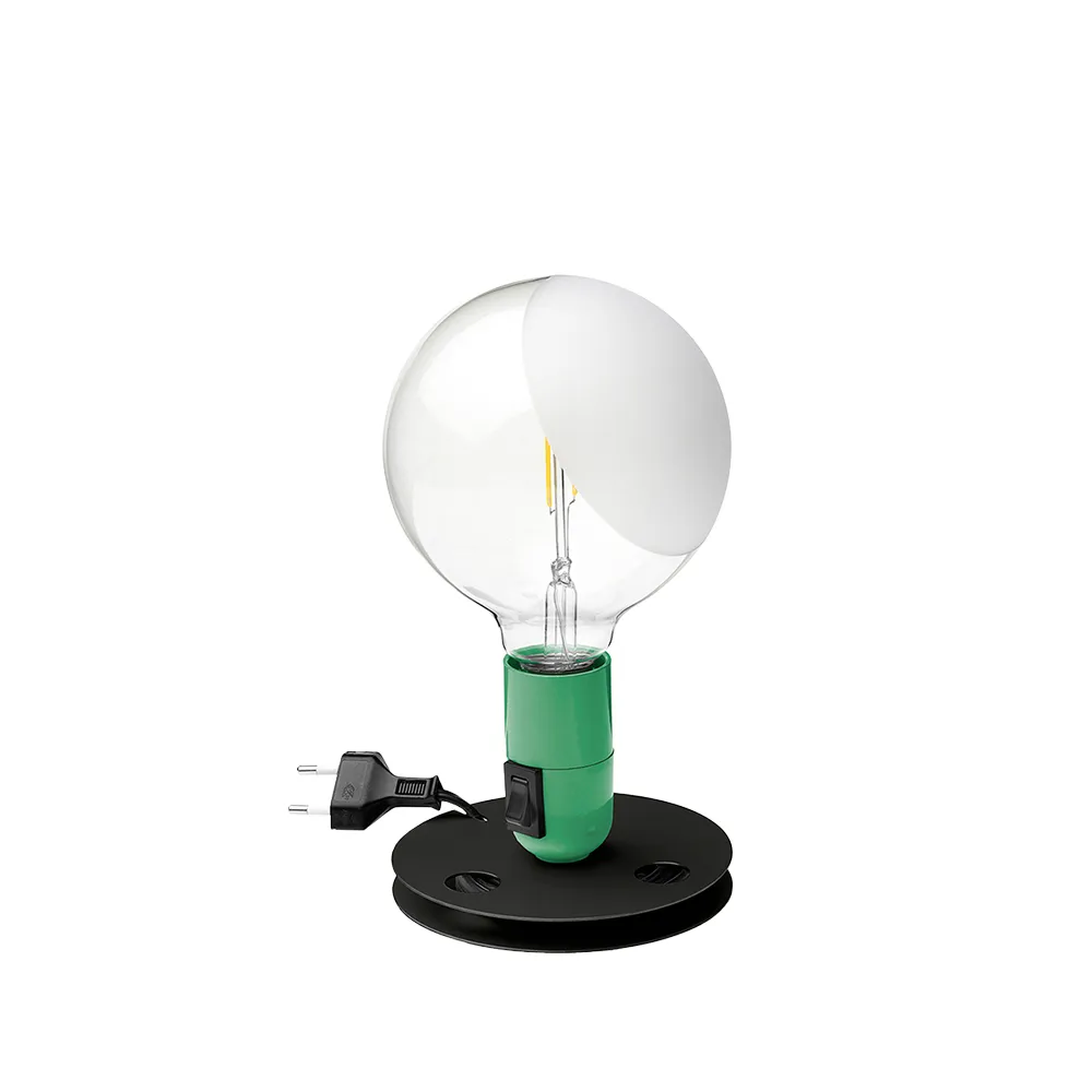 Candeeiro de mesa Lampadina, Verde Flos