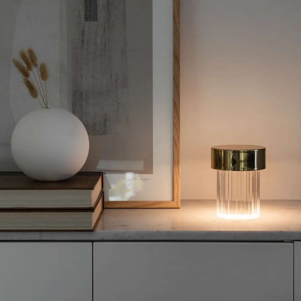 Candeeiro de mesa Last Order Fluted IP20 Flos