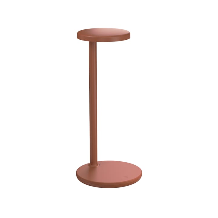 Candeeiro de mesa Oblique Qi - Cor de ferrugem - Flos