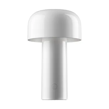 Candeeiro de mesa portátil Bellhop - Branco, IP54 (interior/exterior) - Flos