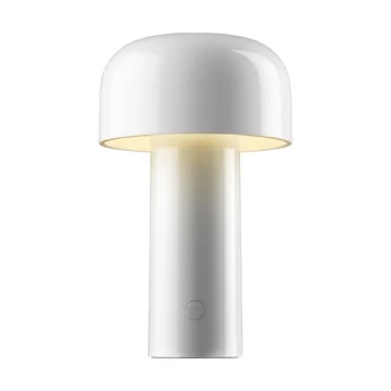 Candeeiro de mesa portátil Bellhop - Branco, IP54 (interior/exterior) - Flos