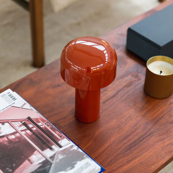 Candeeiro de mesa portátil Bellhop, Brick red Flos