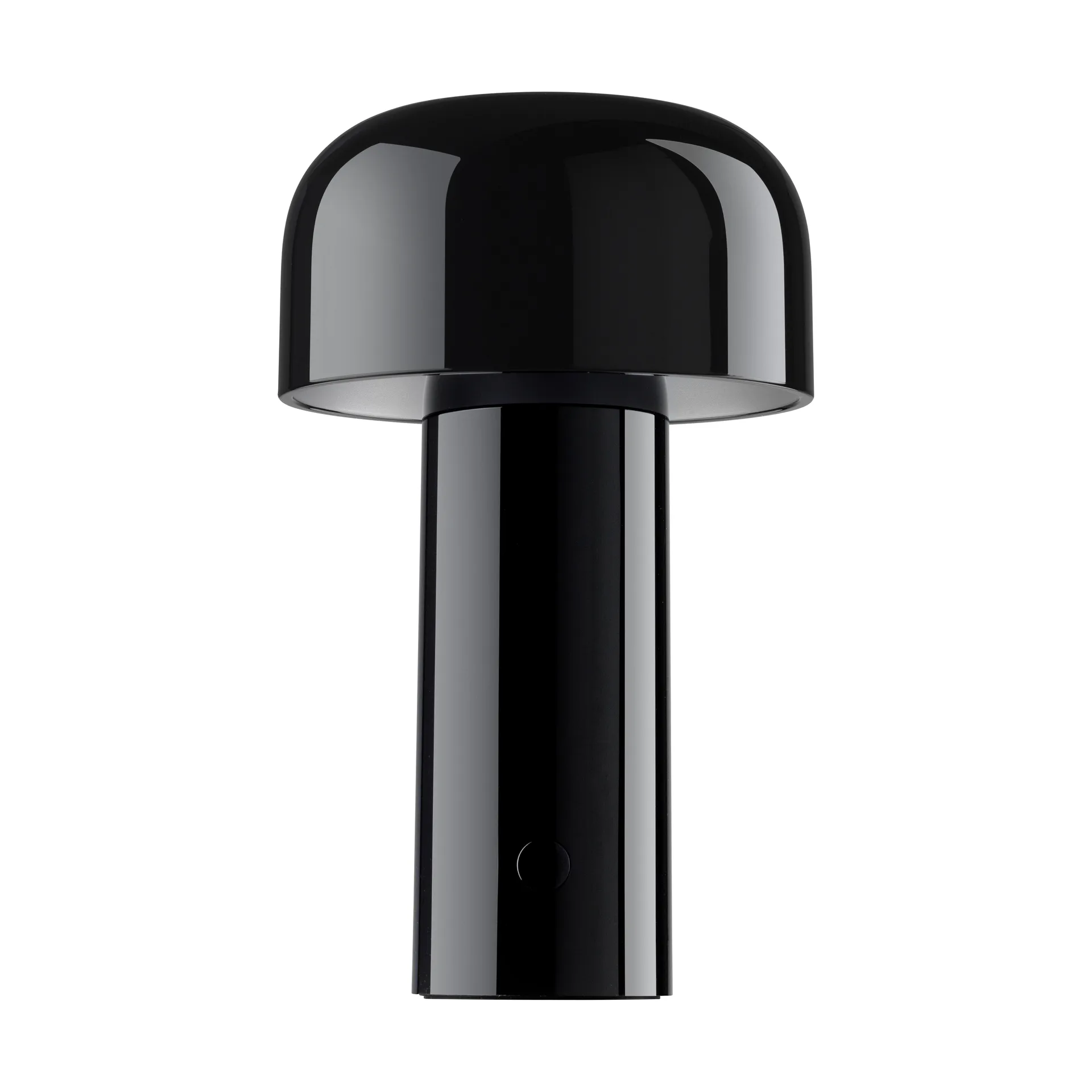 Candeeiro de mesa portátil Bellhop, Preto brilhante, IP54 (interior/exterior) Flos