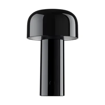 Candeeiro de mesa portátil Bellhop - Preto brilhante, IP54 (interior/exterior) - Flos