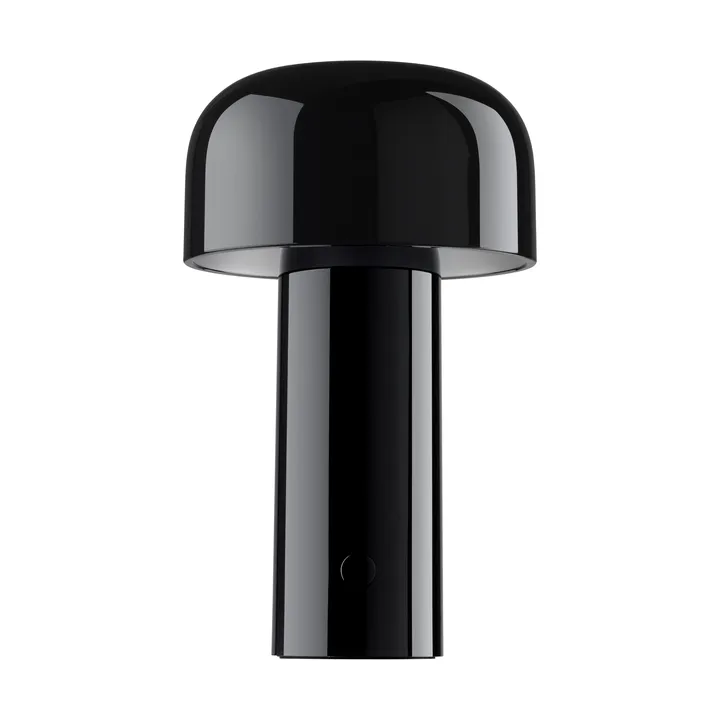 Candeeiro de mesa portátil Bellhop - Preto brilhante, IP54 (interior/exterior) - Flos