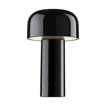 Candeeiro de mesa portátil Bellhop - Preto brilhante, IP54 (interior/exterior) - Flos