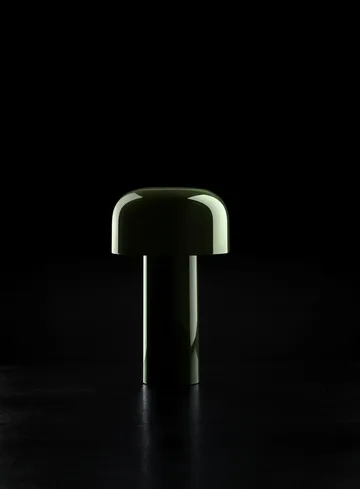 Candeeiro de mesa portátil Bellhop - Verde brilhante, IP54 (interior/exterior) - Flos