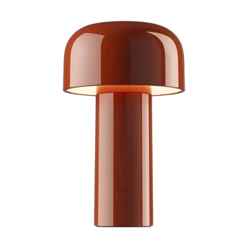 Candeeiro de mesa portátil Bellhop - Vermelho tijolo, IP54 (interior/exterior) - Flos