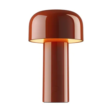 Candeeiro de mesa portátil Bellhop - Vermelho tijolo, IP54 (interior/exterior) - Flos